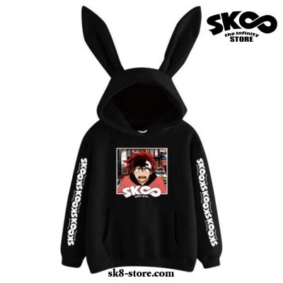 Sk8 The Infinity Rabbit Hoodie Black / L