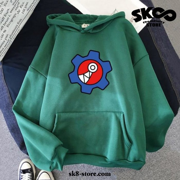 Sk8 The Infinity Reki Cosplay Hoodie Unisex Dark-Green / Xxxl