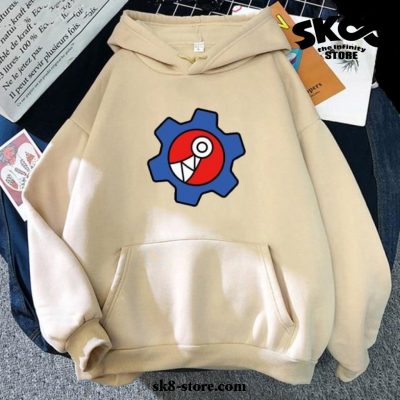 Sk8 The Infinity Reki Cosplay Hoodie Unisex Khak / Xs