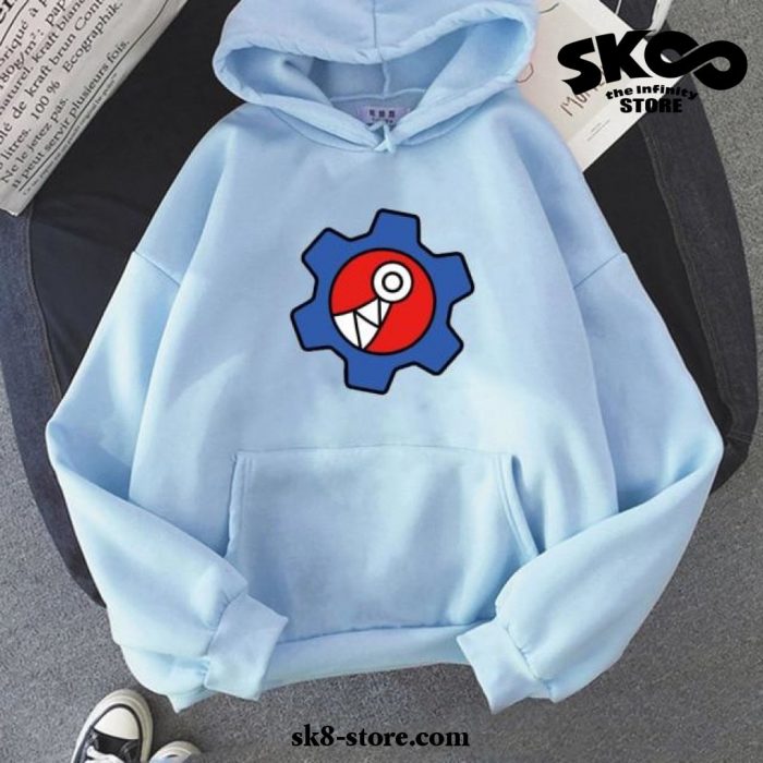 Sk8 The Infinity Reki Cosplay Hoodie Unisex Light Blue / M