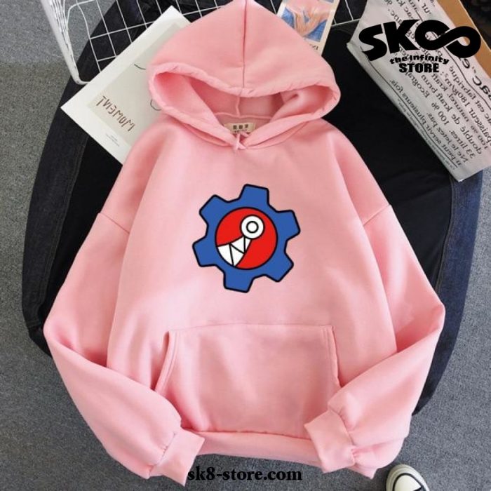 Sk8 The Infinity Reki Cosplay Hoodie Unisex Pink / Xs