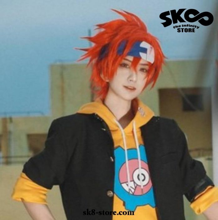 Sk8 The Infinity Reki Kyan Cosplay Wig Red Hair