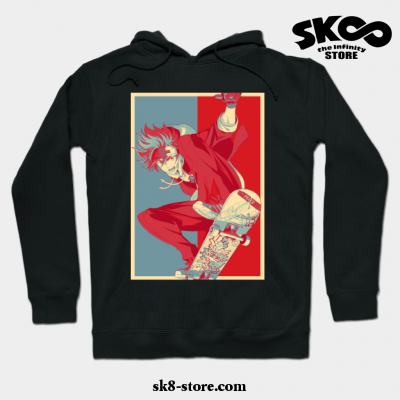 Sk8 The Infinity Reki Kyan Hope Style Hoodie Black / S