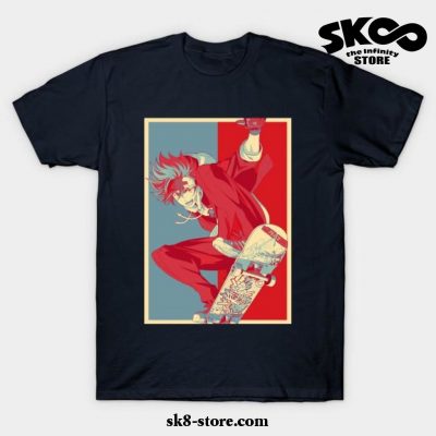 Sk8 The Infinity Reki Kyan Hope Style T-Shirt Navy Blue / S