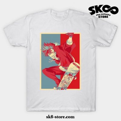 Sk8 The Infinity Reki Kyan Hope Style T-Shirt White / S