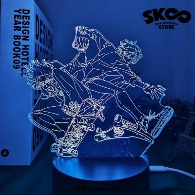 Sk8 The Infinity Reki X Langa 3D Lamp Led Light