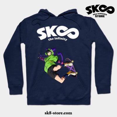 Sk8 The Infinity Skateboardhoodie Navy Blue / S