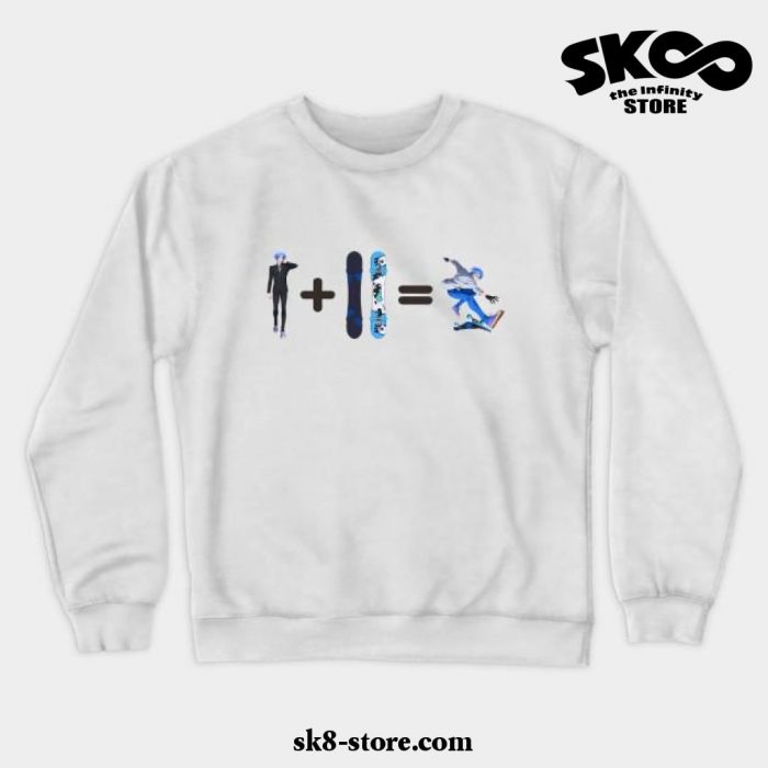 Snow Vertical Crewneck Sweatshirt White / S