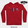 Snow Vertical Hoodie Red / S