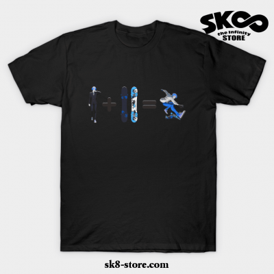 Snow Vertical T-Shirt Black / S