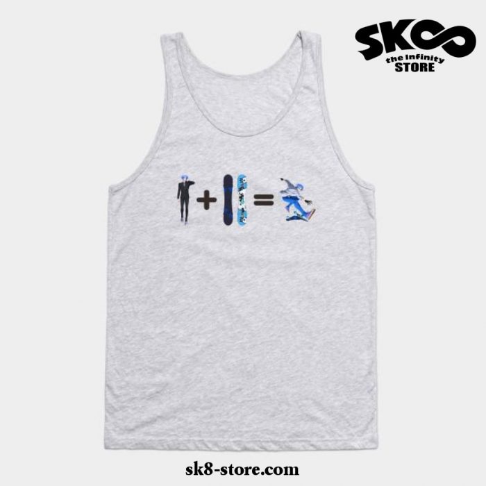 Snow Vertical Tank Top Gray / S