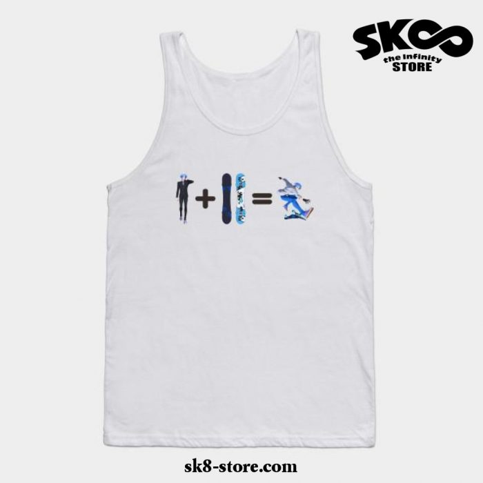 Snow Vertical Tank Top White / S