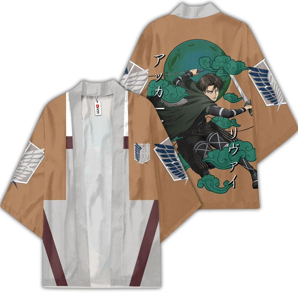 Levi Ackerman Custom Attack on Titan Kimono