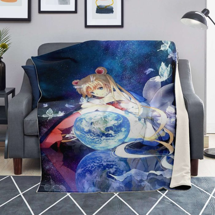 Sailor Moon Microfleece Blanket #09