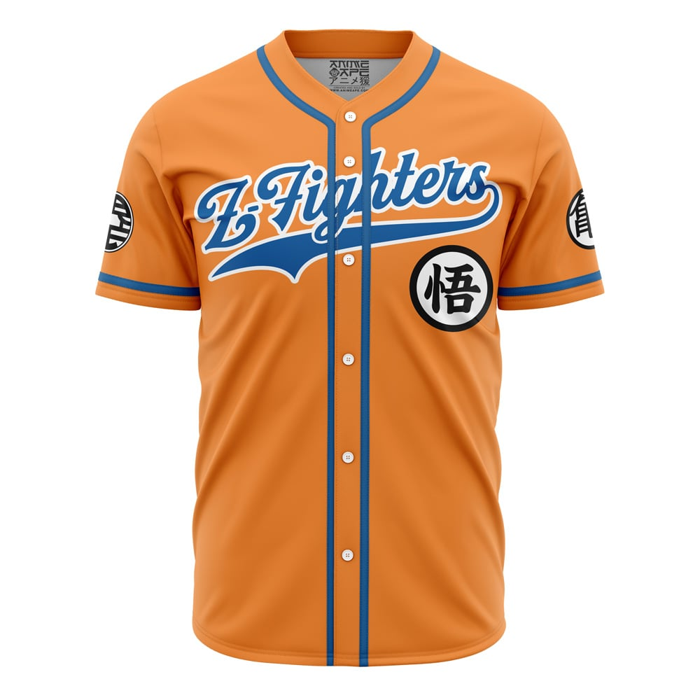 Z-Fighters Goku Dragon Ball Z Baseball Jersey